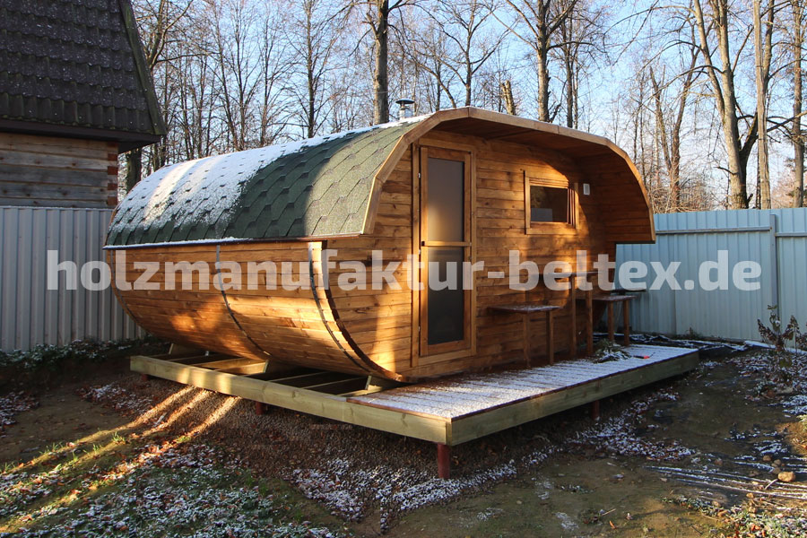 Oval sauna 4x4
