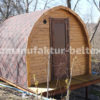 Iglu Sauna 3 Meter mit Vorraum